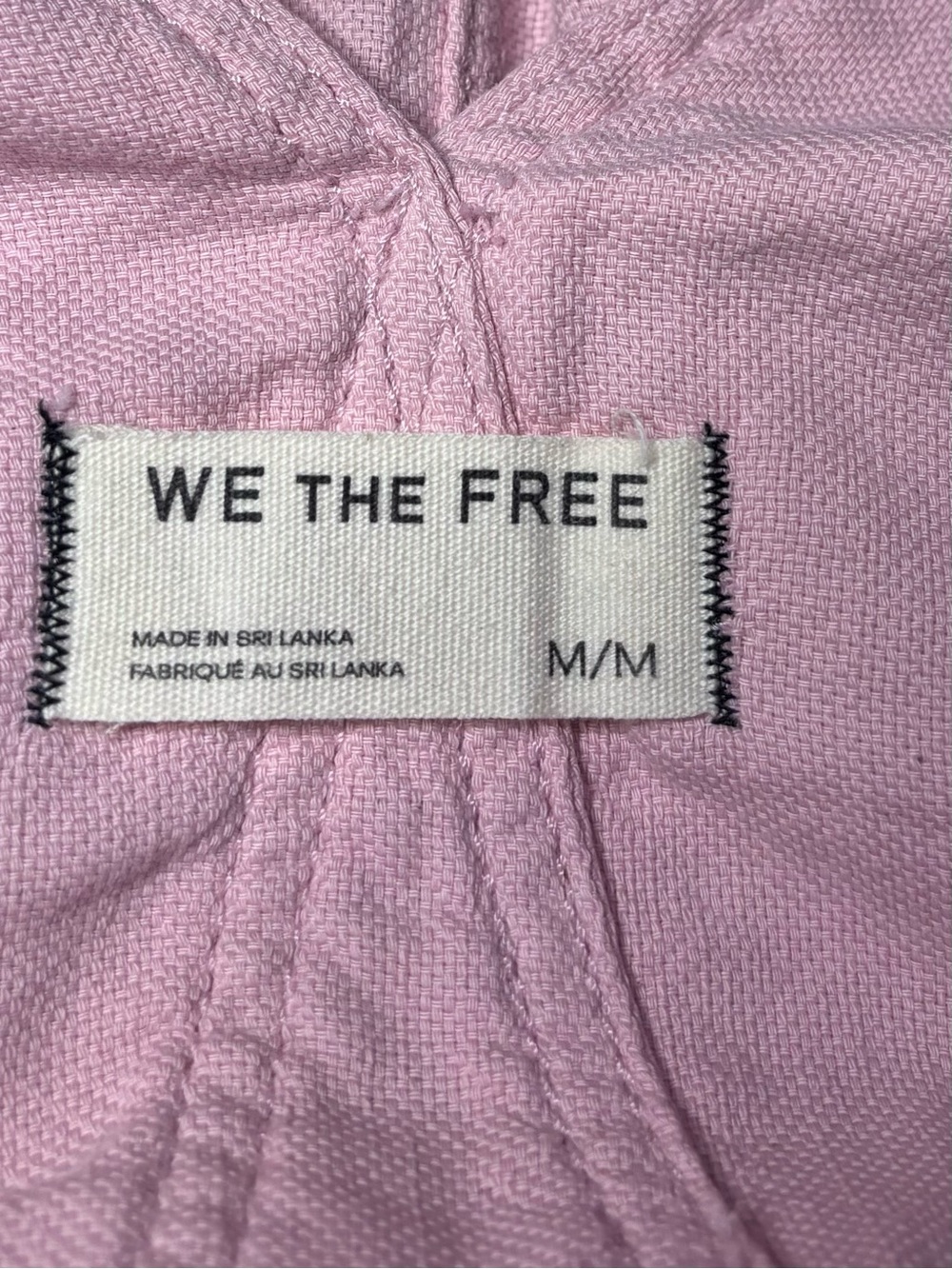 Free People We The Free Jude Shortalls Pink Parfait Cotton Romper M - Picture 7 of 8
